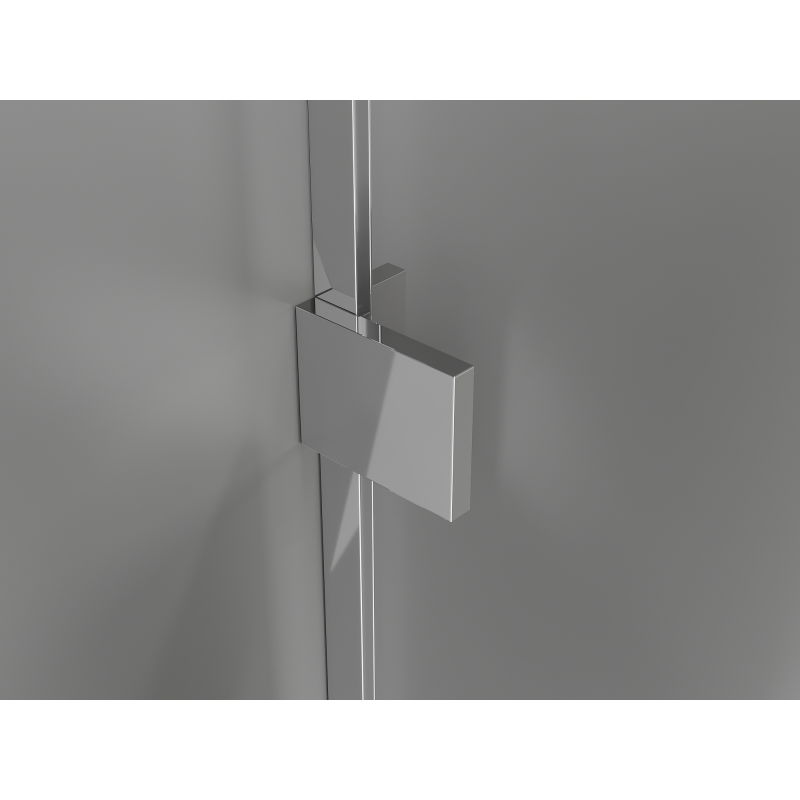 Mexen Lunar Duo cabine de douche pivotante droite 100 x 90 cm, transparent, chrome - 834-100P-090L-01-00