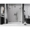Mexen Lunar L Duo portes de douche pivotantes 200 cm, transparent, noir - 834DL-200-000-70-00