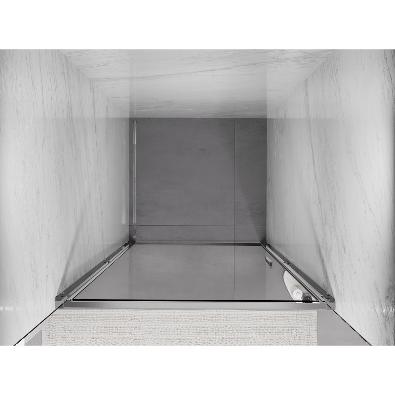 Mexen Exo-B porte de douche pivotante 50 cm, transparente, chrome - 817-050-000-01-00