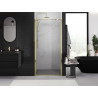 Mexen Exo-B porte de douche pivotante 50 cm, transparent, doré - 817-050-000-50-00