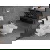 Mexen Stella bol de WC Rimless avec siège slim à fermeture lente, duroplast, Blanc - 30680900