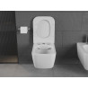 Mexen Stella Cuvette WC Rimless avec abattant à descente lente slim, duroplast, blanc brillant - 30680900
