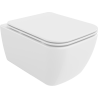 Mexen Stella bol de WC Rimless avec siège slim à fermeture lente, duroplast, Blanc - 30680900