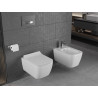 Mexen Stella cuvette WC Rimless avec abattant slim à descente amortie, duroplast, blanc brillant - 30680800