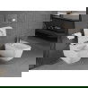 Mexen Stella bol de WC Rimless avec siège slim à fermeture lente, duroplast, Blanc - 30680800