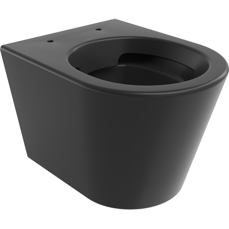 Mexen Rico bol de toilette Rimless, Noir mat - 3372XX85