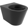 Mexen Rico cuvette WC sans rebord, noir mat - 3372XX85