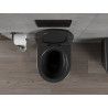 Mexen Rico cuvette WC Rimless avec abattant à descente ralentie slim, duroplast, noir mat - 30720185
