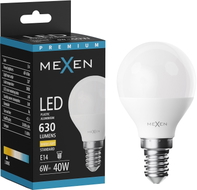 Mexen Nova Ampoule LED E14, G45, 6W, Chaude - 3000K, 630 lm - L101-E14-0630-01