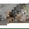 Mexen Rico cuvette WC Rimless avec abattant à descente lente slim, duroplast, cappuccino mat - 30724064