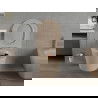Mexen Rico cuvette WC Rimless avec abattant à descente lente slim, duroplast, cappuccino mat - 30724064