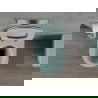 Mexen Rico cuvette WC sans rebord avec abattant à descente lente slim, duroplast, vert clair mat - 30724048