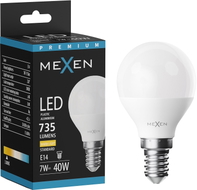 Mexen Nova Ampoule LED E14, G45, 7W, Chaude - 3000K, 735 lm - L101-E14-0730-01