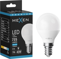 Mexen Nova Ampoule LED E14, G45, 7W, Froid - 6500K, 735 lm - L101-E14-0765-01