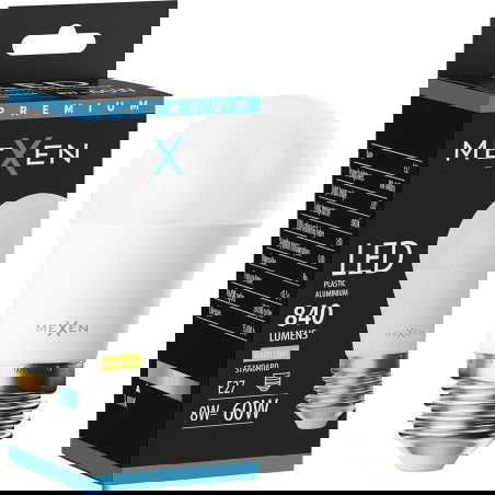 Mexen Nova Ampoule LED E27, G45, 8W, Chaude - 3000K, 840 lm - L101-E27-0830-01