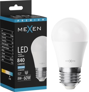 Mexen Nova Ampoule LED E27, G45, 8W, Froid - 6500K, 840 lm - L101-E27-0865-01
