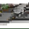 Mexen Andres évier en granit à 1,5 cuvette avec égouttoir 1000 x 500 mm, Gris, siphon Or - 6515101510-71-G