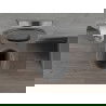 Mexen Rico bol de WC Rimless avec siège slim à fermeture lente, duroplast, Gris foncé mat - 30724071