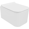 Mexen Elis bol de WC Rimless avec siège slim à fermeture lente, duroplast, Blanc - 30910700