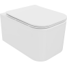 Mexen Elis bol de WC Rimless avec siège slim à fermeture lente, duroplast, Blanc - 30910600