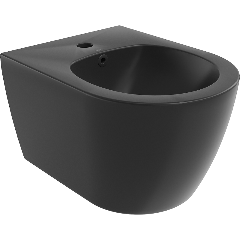 Bidet suspendu Mexen Carmen, noir mat - 35884985