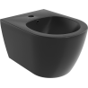 Bidet suspendu Mexen Carmen, noir mat - 35884985
