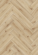 Mexen Sun Valley panneaux en vinyle motif chevrons 635 x 127 mm SPC 6,5 mm sous-couche 1,5 mm, 4 V-Joint, Chêne