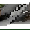 Mexen Madox cuvette WC Rimless avec abattant à fermeture douce slim, duroplast, noir mat - 30154070