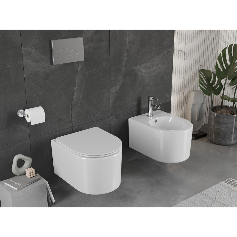 Mexen Sofia cuvette WC sans bride, blanc brillant - 3354XX00
