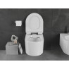 Mexen Sofia cuvette WC Rimless avec abattant à descente lente slim, duroplast, blanc brillant - 30540100
