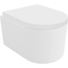 Mexen Sofia cuvette WC sans rebord avec abattant à descente progressive, dur, duroplast, blanc brillant - 30540200