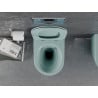 Mexen Lena cuvette wc sans bride avec abattant à descente lente slim, duroplast, vert clair mat - 30224048