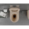 Mexen Lena cuvette wc sans rebord avec abattant à descente lente slim, duroplast, cappuccino mat - 30224064