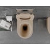 Mexen Lena cuvette WC sans rebord avec abattant slim à descente lente, duroplast, cappuccino mat - 30224064