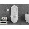 Mexen Lena cuvette wc Rimless avec siège à descente lente slim, duroplast, blanc brillant - 30220500