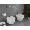 Mexen Lena cuvette wc Rimless avec siège à descente lente slim, duroplast, blanc brillant - 30220500