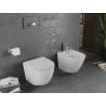 Mexen Lena bol de WC Rimless avec siège slim à fermeture lente, duroplast, Blanc - 30220300