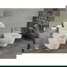 Mexen Rico bol de WC Rimless avec siège slim à fermeture lente, duroplast, Blanc - 30720500