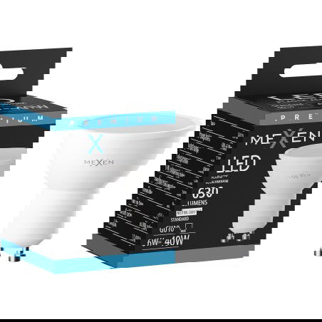 Mexen Nova Ampoule LED GU10, 6W, Neutre - 4000K, 630 lm - L107-GU10-0640-01