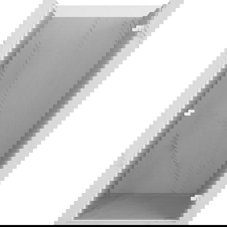 Mexen Lunar-B porte de douche pivotante droite 45 cm, transparent, blanc - 832-045-000-20-00-P