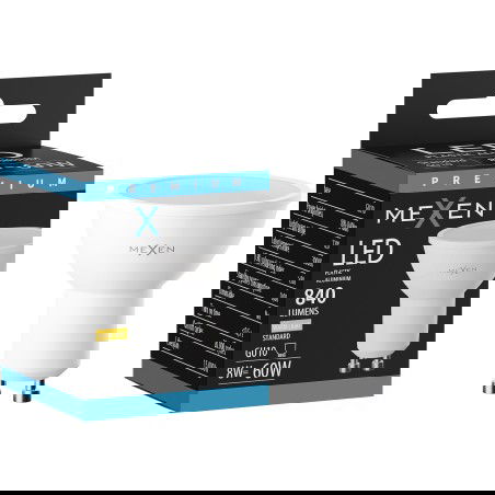 Mexen Nova Ampoule LED GU10, 8W, Chaude - 3000K, 840 lm - L108-GU10-0830-01