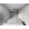 Mexen Lunar-B porte de douche pivotante gauche 45 cm, transparent, noir - 832-045-000-70-00-L