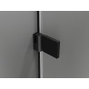 Mexen Lunar-B porte de douche pivotante gauche 45 cm, transparent, noir - 832-045-000-70-00-L
