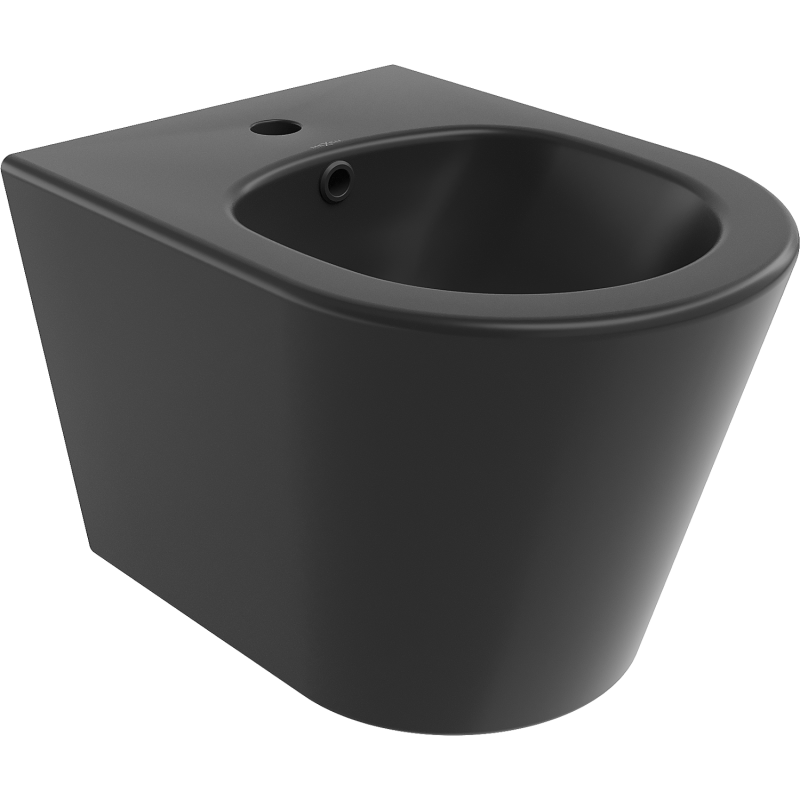 Bidet suspendu Mexen Rico, noir mat - 35724885