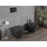 Bidet suspendu Mexen Rico, noir mat - 35724885