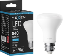 Mexen Nova Ampoule LED E27, R63, 8W, Froide - 6500K, 840 lm - L104-E27-0865-01