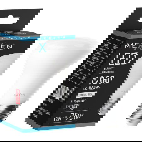 Mexen Nova Ampoule LED E27, R63, 12W, Neutre - 4000K, 1260 lm - L104-E27-1240-01