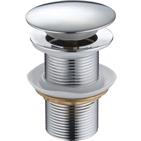 Mexen bouchon clic-clac rond, chrome - 79910-00