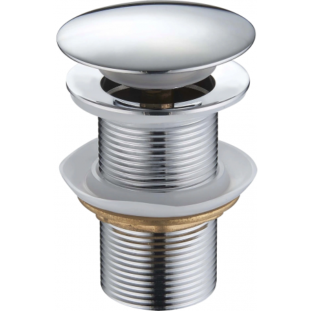 Mexen bouchon rond click-clack, Chrome - 79910-00