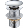 Mexen bouchon clic-clac rond, chrome - 79910-00
